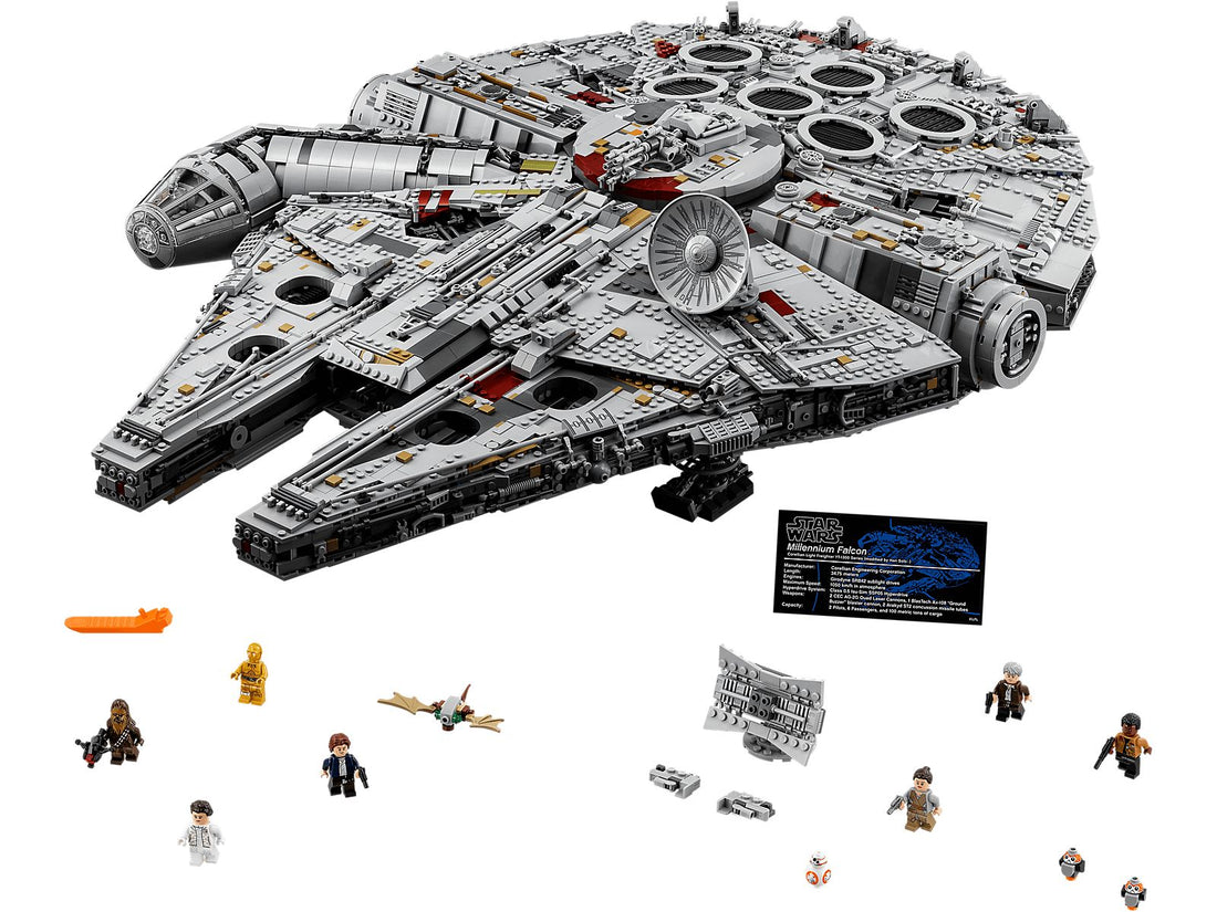 LEGO Set 75192-1 Millennium Falcon Alternate build Ideas: Speeders, Gunships, Falcons, and Star Wars Microcraft