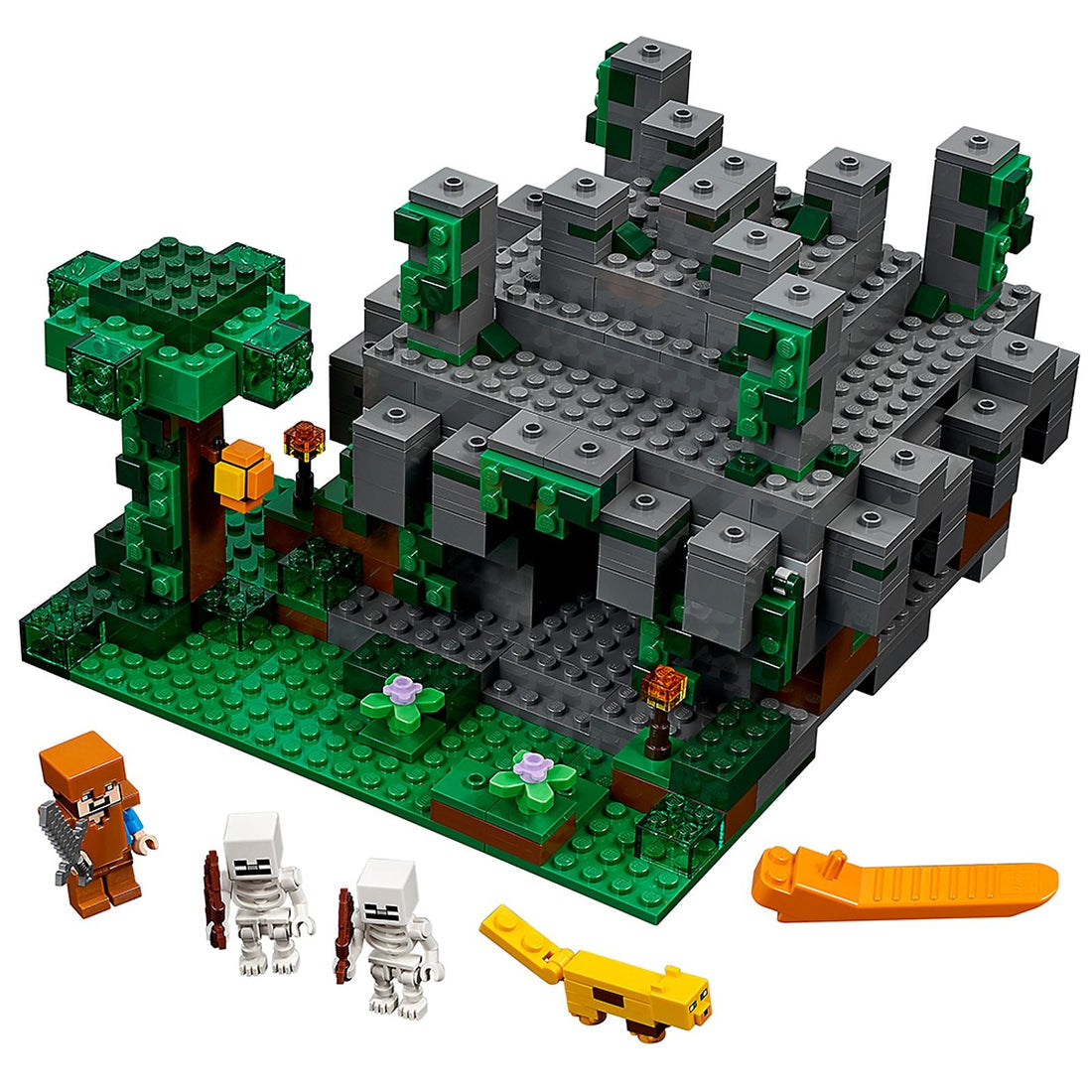 LEGO Set 21132-1 The Jungle Temple Alternate build Ideas: a fresh display direction