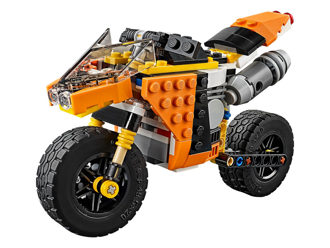 LEGO Set 31059-1 Sunset Street Bike Alternate build Ideas: Harbor Scenes, Ships, and Dockside Rebuilds