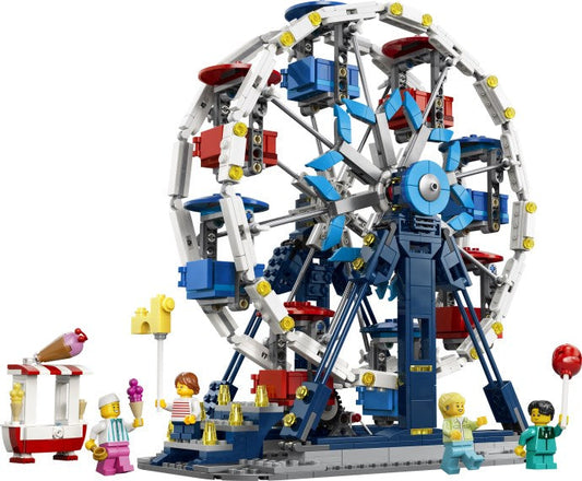 LEGO 31389 Iconic Ferris Wheel Brings Fairground Color to Creator