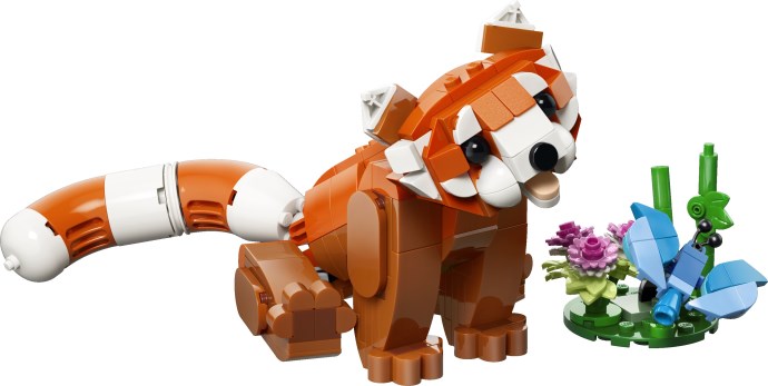 LEGO 31394 Red Panda Revealed - Creator Animal With Owl and Fish Rebuilds