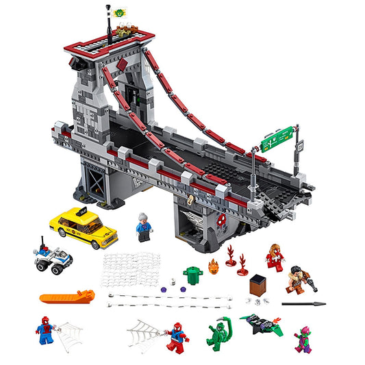 LEGO Set 76057-1 Spider-Man: Web Warriors Ultimate Bridge Battle Alternate build Ideas: a fresh display direction