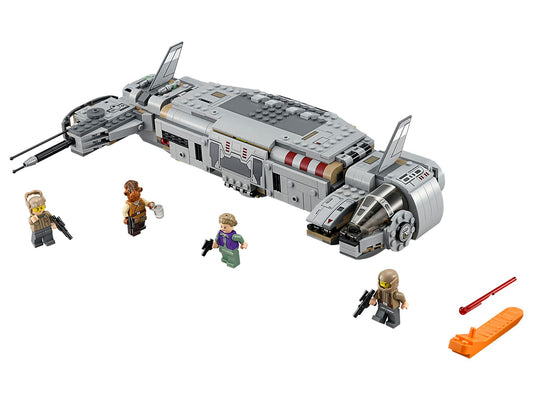 LEGO Set 75140-1 Resistance Troop Transporter Alternate build Ideas: Speeders, Gunships, Falcons, and Star Wars Microcraft