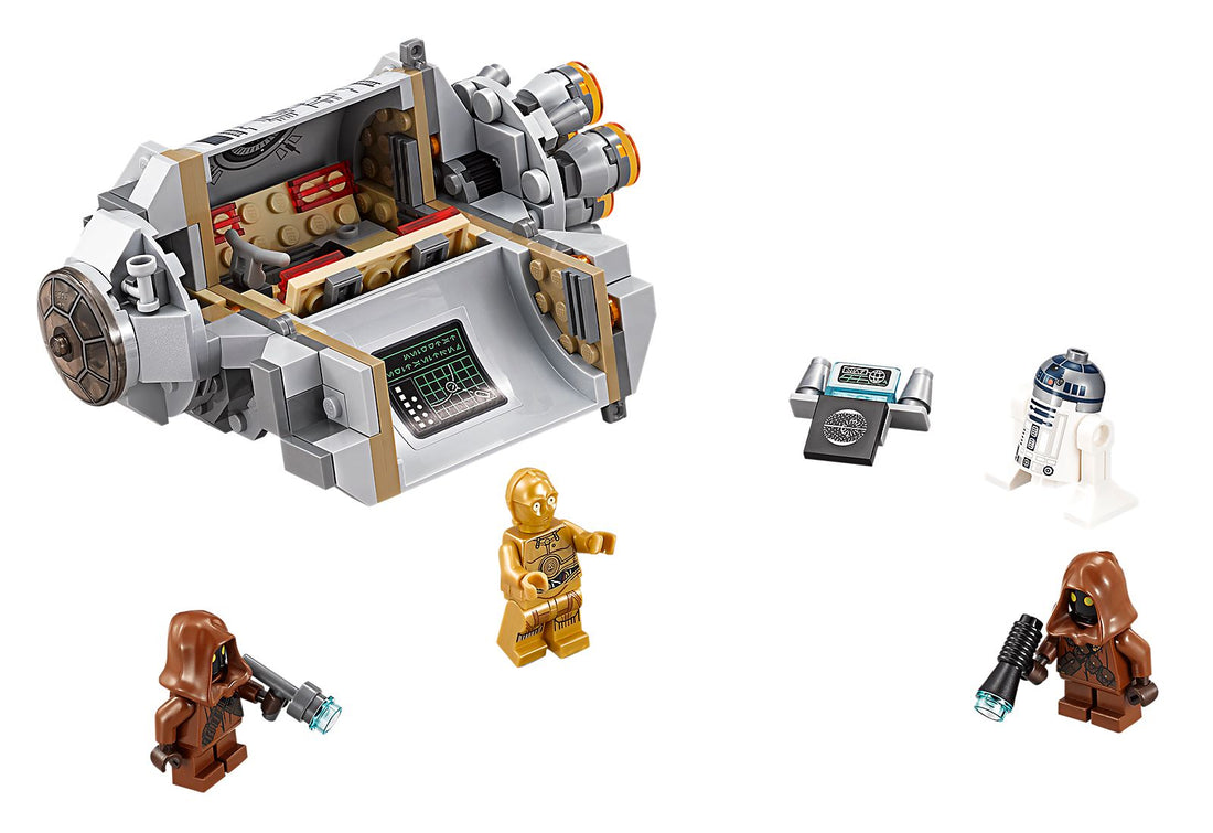 LEGO Set 75136-1 Droid Escape Pod Alternate build Ideas: Speeders, Gunships, Falcons, and Star Wars Microcraft