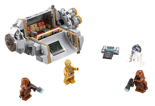 LEGO Set 75136-1 Droid Escape Pod Alternate build Ideas: Speeders, Gunships, Falcons, and Star Wars Microcraft