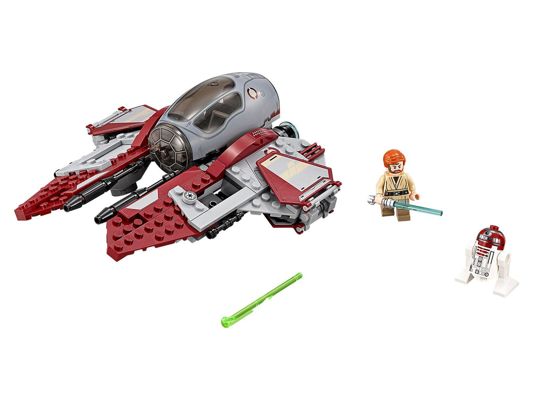 LEGO Set 75135-1 Obi-Wan's Jedi Interceptor Alternate build Ideas: Speeders, Gunships, Falcons, and Star Wars Microcraft