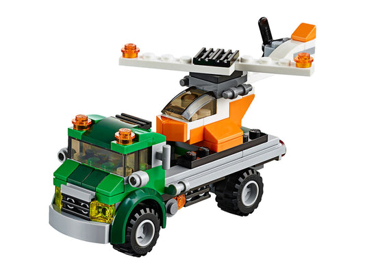 LEGO Set 31043-1 Chopper Transporter Alternate build Ideas: Speeders, Gunships, Falcons, and Star Wars Microcraft
