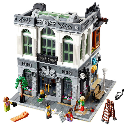 LEGO Set 10251-1 Brick Bank Alternate build Ideas: a fresh display direction