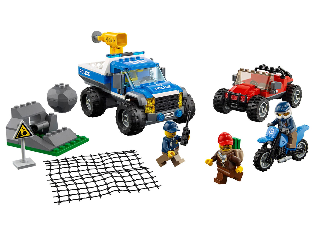 LEGO Set 60172-1 Dirt Road Pursuit Alternate build Ideas: a fresh display direction