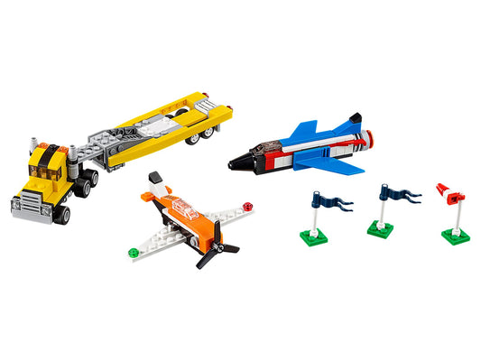 LEGO Set 31060-1 Airshow Aces Alternate build Ideas: a compact sci-fi tank, a fresh display direction, and a compact space-ship alternate