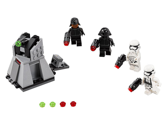 LEGO Set 75132-1 First Order Battle Pack Alternate build Ideas: Speeders, Gunships, Falcons, and Star Wars Microcraft