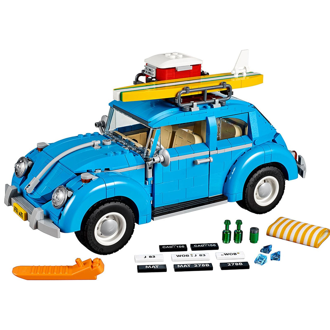 LEGO Set 10252-1 Volkswagen Beetle Alternate build Ideas: a utility truck, a fresh display direction, and a hot-rod body style