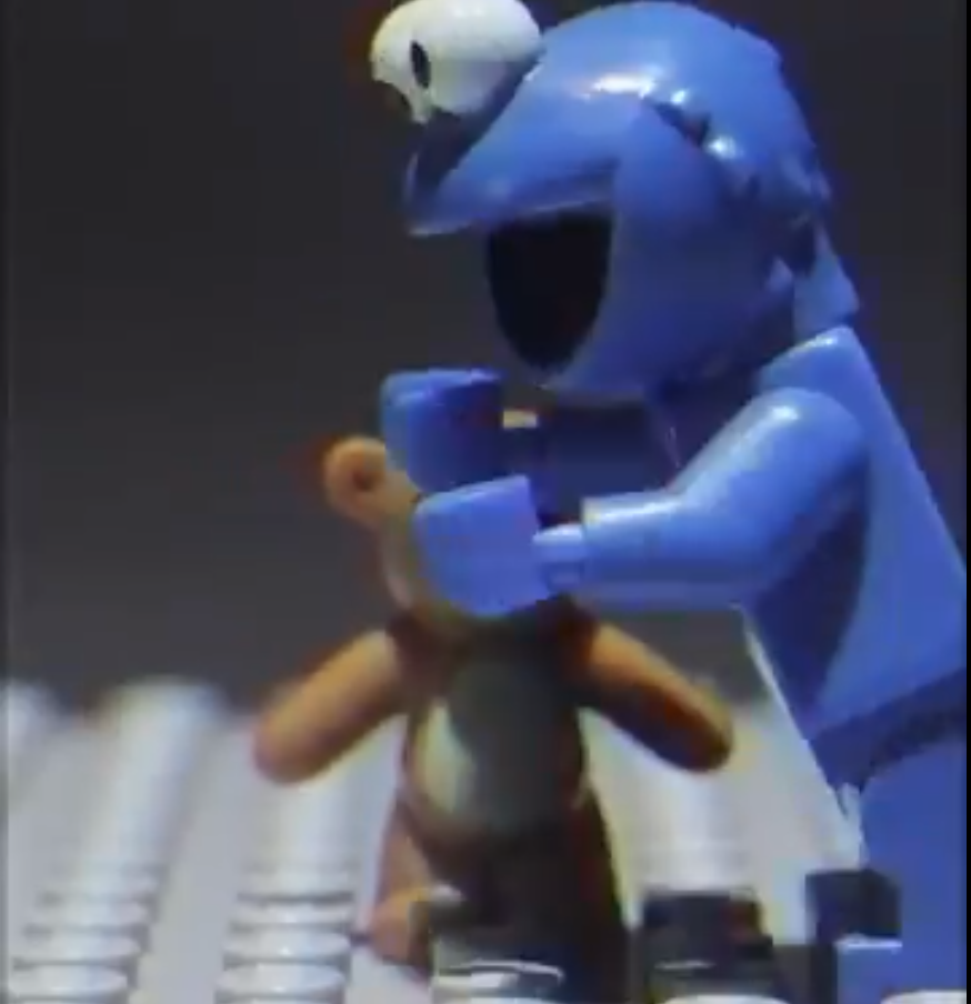 LEGO reveals new minifigure for the Sesame Street set - Cookie Monster - How to build it   