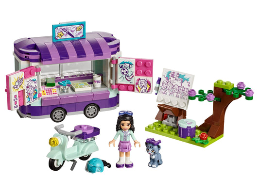 LEGO Set 41332-1 Emma's Art Stand Alternate build Ideas: Racers, Road Cars, Trucks, and Technic Vehicle Remixes