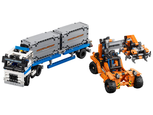 LEGO Set 42062-1 Container Yard Alternate build Ideas: Racers, Road Cars, Trucks, and Technic Vehicle Remixes