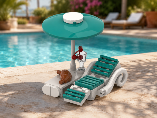 Pool Chair Free Building Instructions | Summer Lounge Build