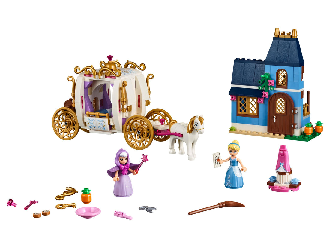LEGO Set 41146-1 Cinderella's Enchanted Evening Alternate build Ideas: Fortresses, Market Scenes, and Medieval Rebuilds