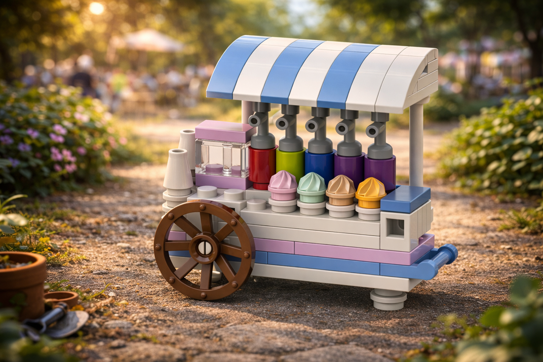 Piragua Cart Free Building Instructions | City Food Stand Build