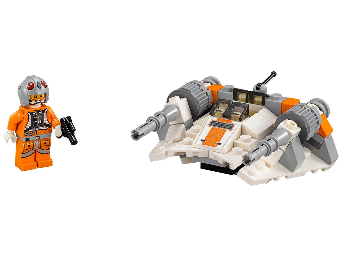 LEGO Set 75074-1 Snowspeeder Alternate build Ideas: Speeders, Gunships, Falcons, and Star Wars Microcraft