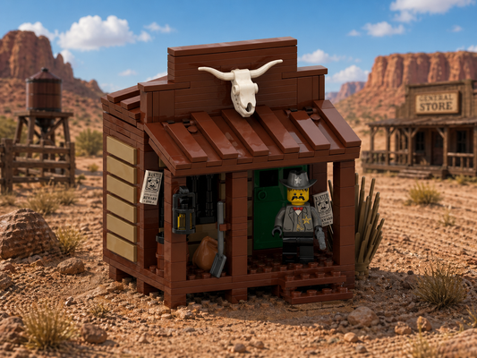 Old West Sheriff’s Office Free Building Instructions