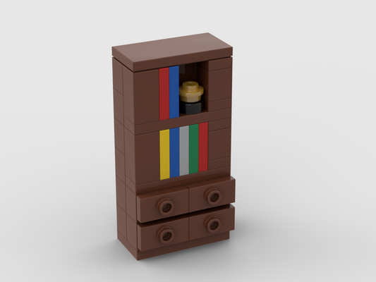 How to build Lego shelves - How to build it   