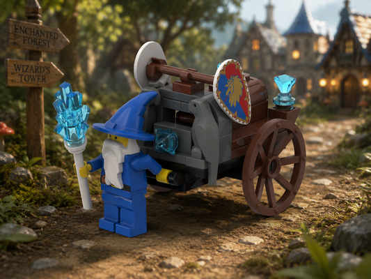 1736-1 Wizard's Cart Renew Free Building Instructions