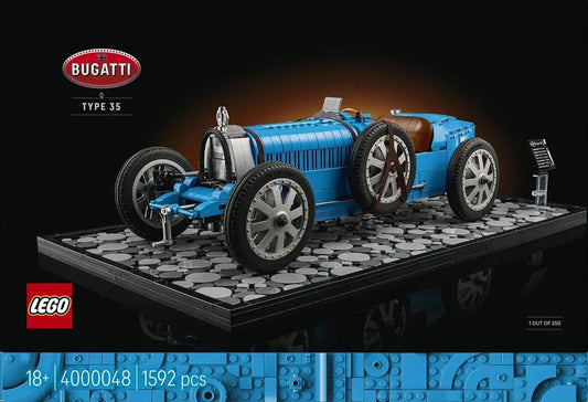 LEGO 4000048 Bugatti Type 35 Captures a Pre-War Racer in Blue