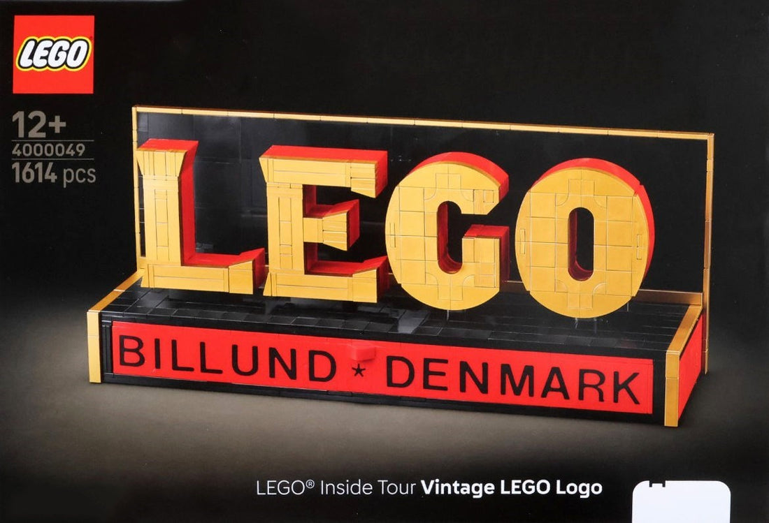 LEGO 4000049 Vintage LEGO Logo Revealed - Inside Tour Exclusive Display Build