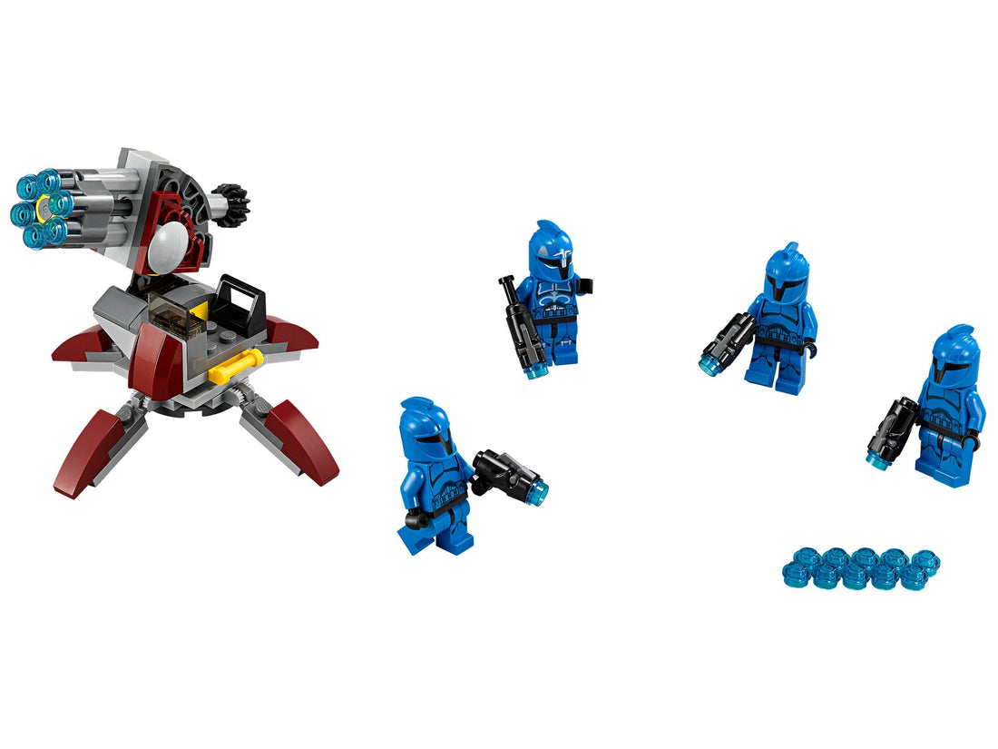 LEGO Set 75088-1 Senate Commando Troopers Alternate build Ideas: Speeders, Gunships, Falcons, and Star Wars Microcraft