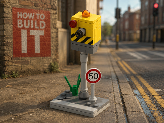 Roadside Speed Camera MOC – Free Building Instructions