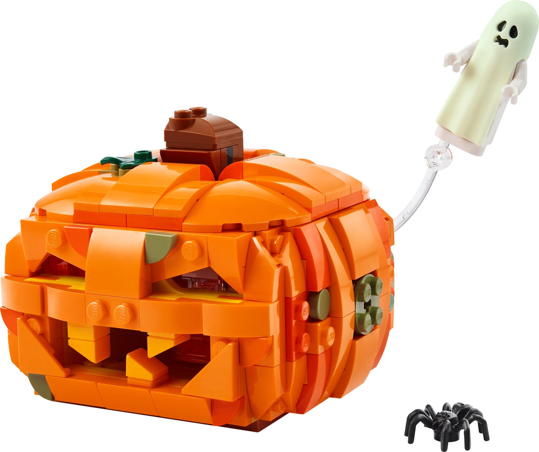 LEGO 40872 Halloween Pumpkin Lantern Revealed - Seasonal Pumpkin Display
