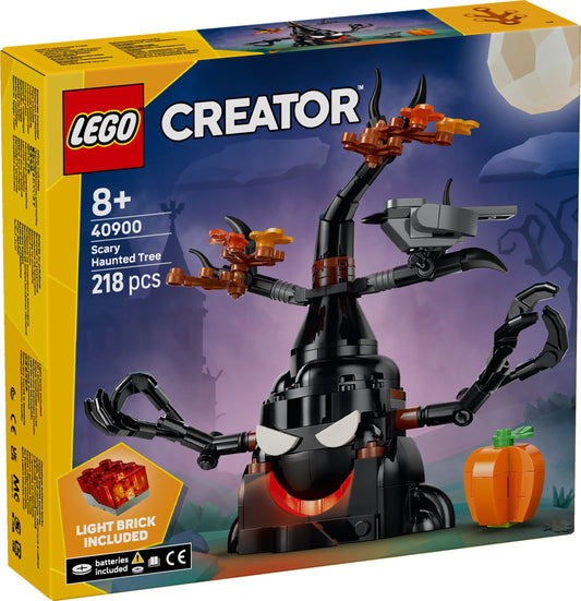 LEGO 40900 Scary Haunted Tree Brings Light and Motion to Halloween