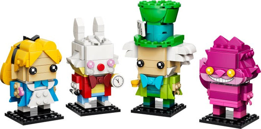 LEGO 40925 Alice in Wonderland - BrickHeadz Alice in Wonderland Character Pack Details