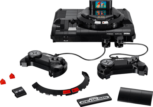 LEGO 40926 SEGA Mega Drive Console - SEGA Mega Drive Console Set Details and Display Ideas