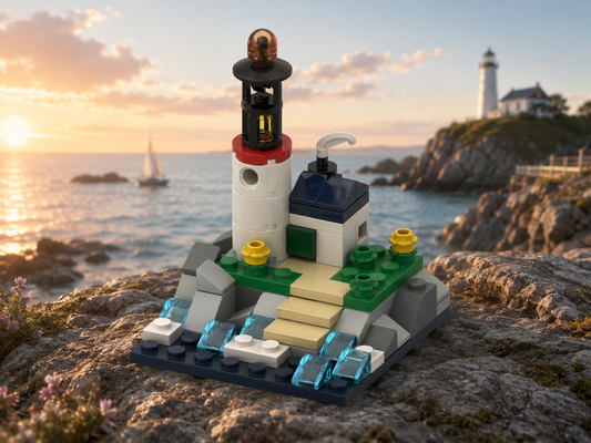 Lighthouse Island Free Building Instructions