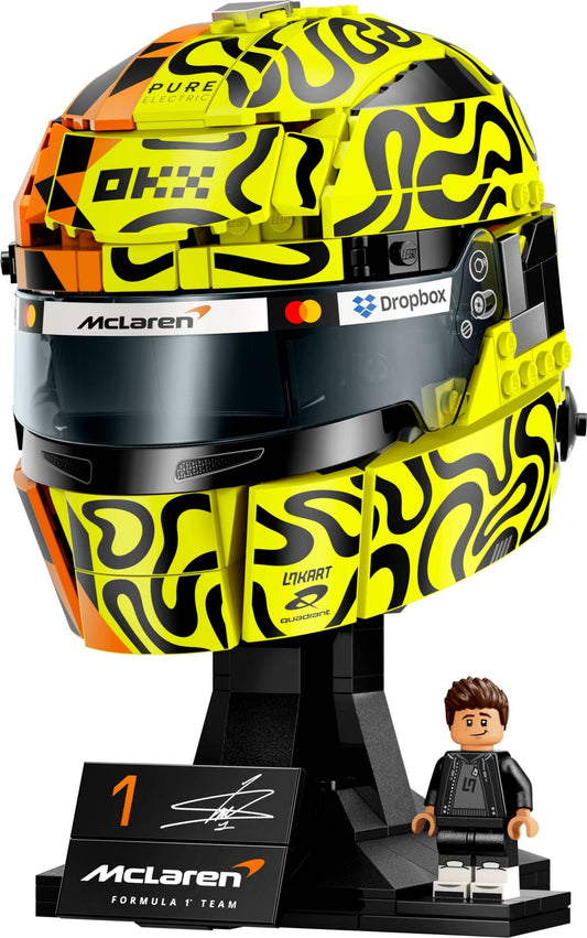 LEGO 43023 Lando Norris Helmet - McLaren F1 Race Display