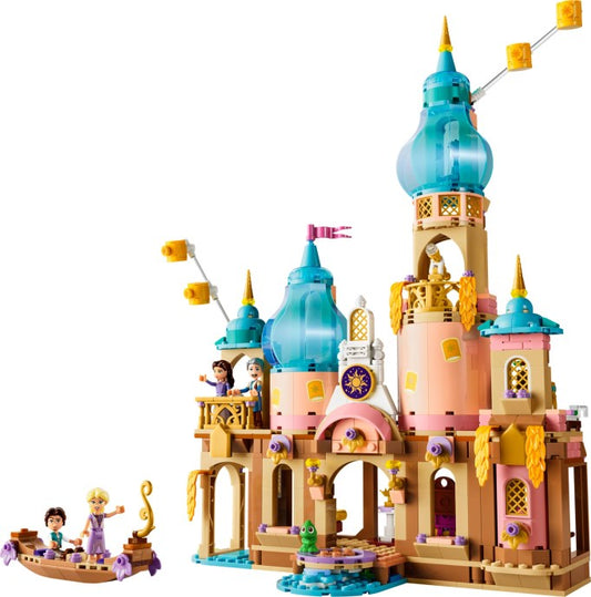LEGO 43297 Rapunzel's Castle - Disney Rapunzel Castle Display Set Breakdown