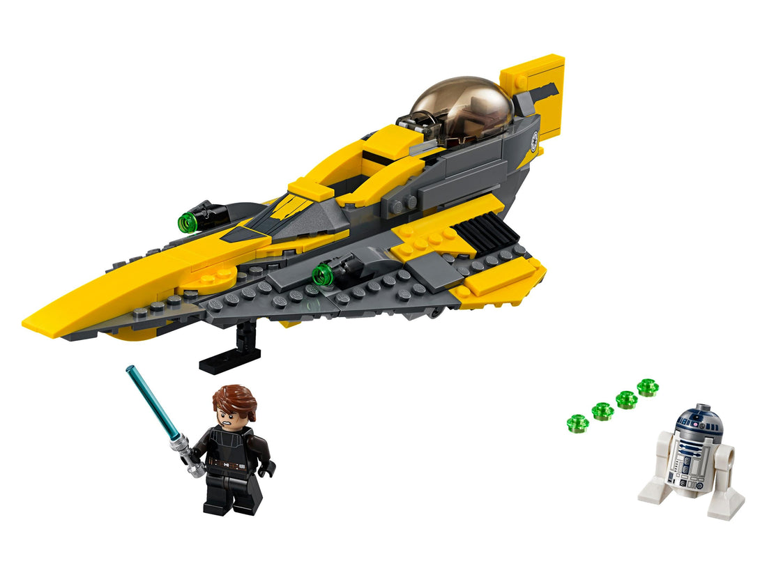 LEGO Set 75214-1 Anakin's Jedi Starfighter Alternate build Ideas: Speeders, Gunships, Falcons, and Star Wars Microcraft
