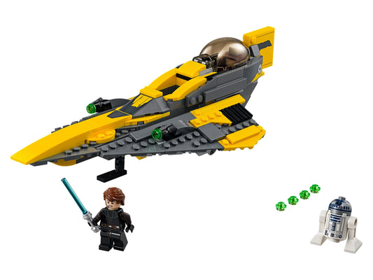 LEGO Set 75214-1 Anakin's Jedi Starfighter Alternate build Ideas: Speeders, Gunships, Falcons, and Star Wars Microcraft
