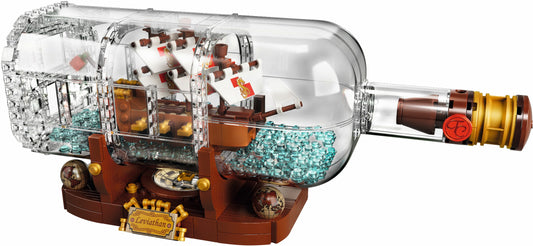 LEGO Set 21313-1 Ship in a Bottle Alternate build Ideas: Harbor Scenes, Ships, and Dockside Rebuilds