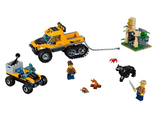 LEGO Set 60159-1 Jungle Halftrack Mission Alternate build Ideas: a fresh display direction