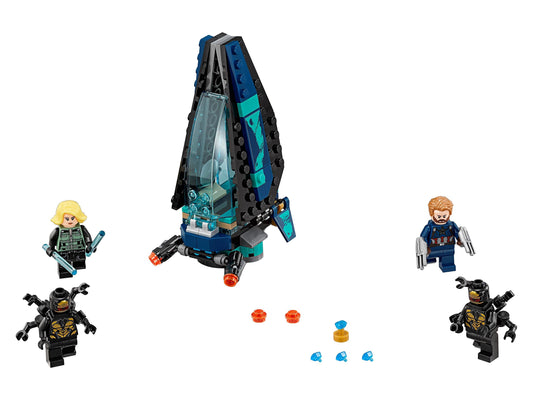 LEGO Set 76101-1 Outrider Dropship Attack Alternate build Ideas: Harbor Scenes, Ships, and Dockside Rebuilds