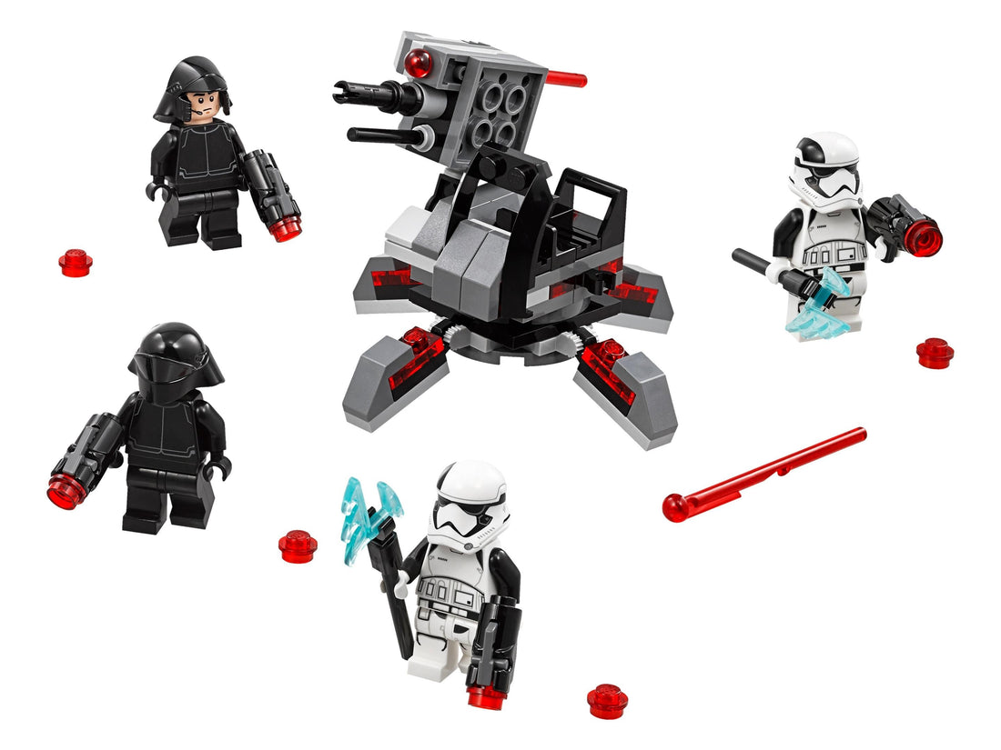 LEGO Set 75197-1 First Order Specialists Battle Pack Alternate build Ideas: Speeders, Gunships, Falcons, and Star Wars Microcraft