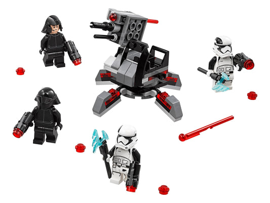 LEGO Set 75197-1 First Order Specialists Battle Pack Alternate build Ideas: Speeders, Gunships, Falcons, and Star Wars Microcraft