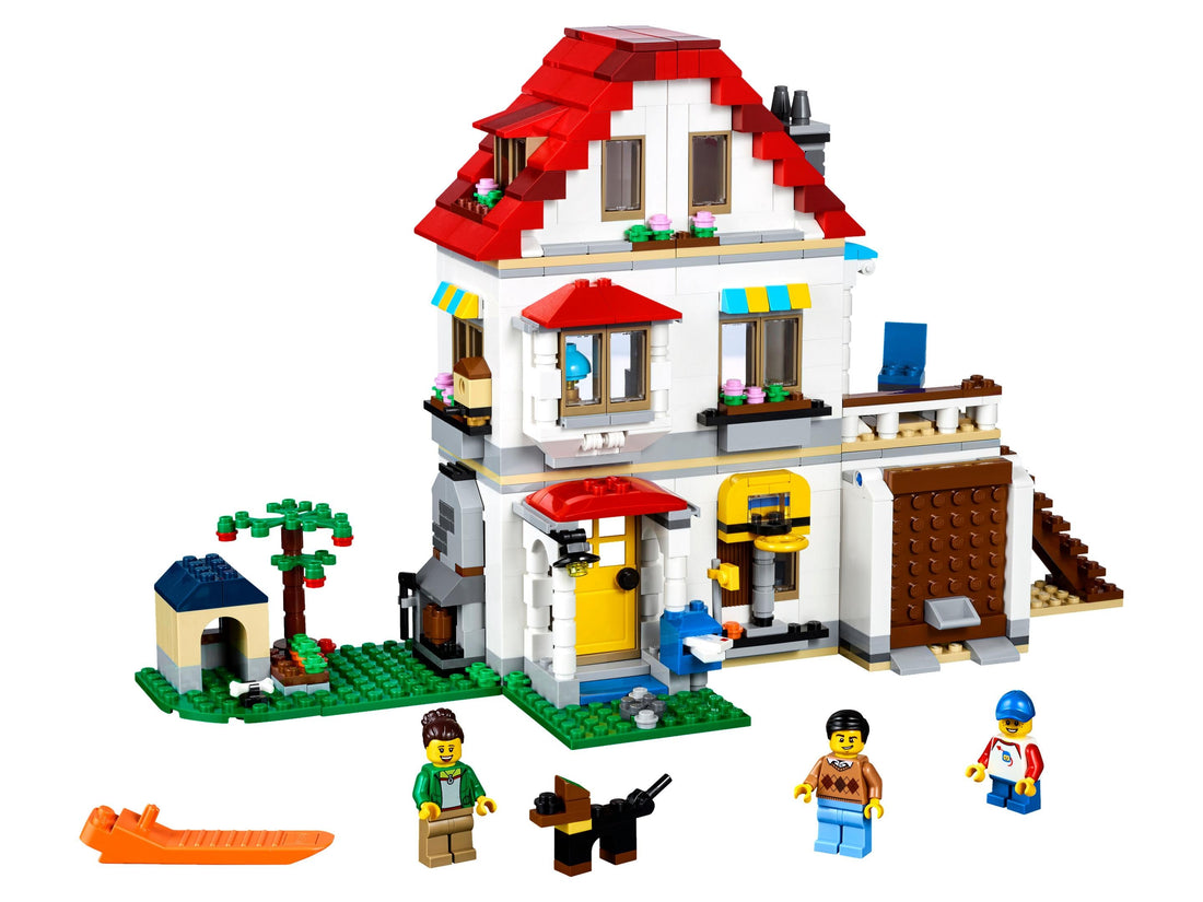 LEGO Set 31069-1 Modular Family Villa Alternate build Ideas: Townhouses, Modular Rooms, and Neighborhood Rebuilds