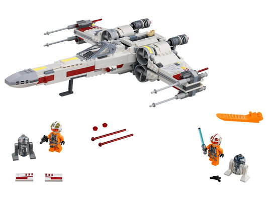 LEGO Set 75218-1 X-Wing Starfighter Alternate build Ideas: Speeders, Gunships, Falcons, and Star Wars Microcraft