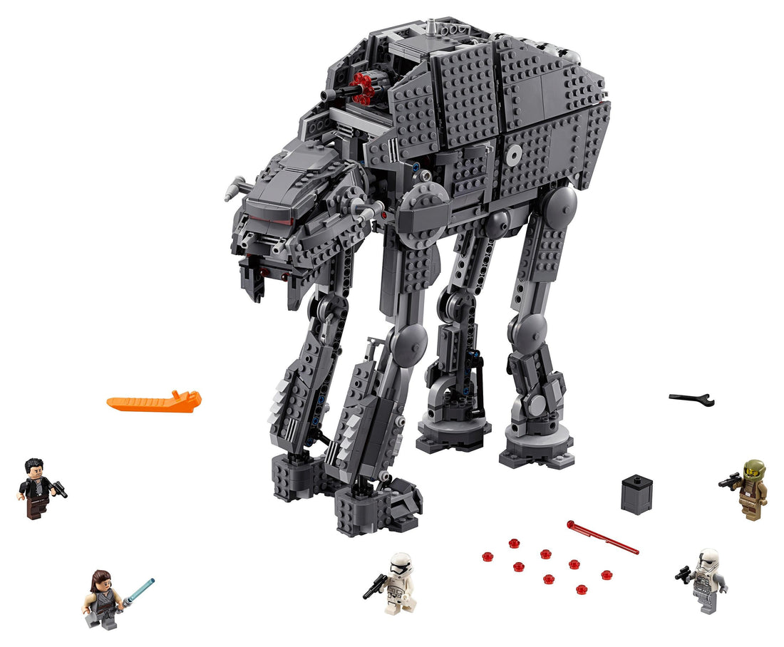LEGO Set 75189-1 First Order Heavy Assault Walker Alternate build Ideas: Speeders, Gunships, Falcons, and Star Wars Microcraft
