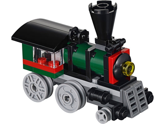 LEGO Set 31015-1 Emerald Express Alternate build Ideas: Spring Displays, Holiday Details, and Easter Rebuilds