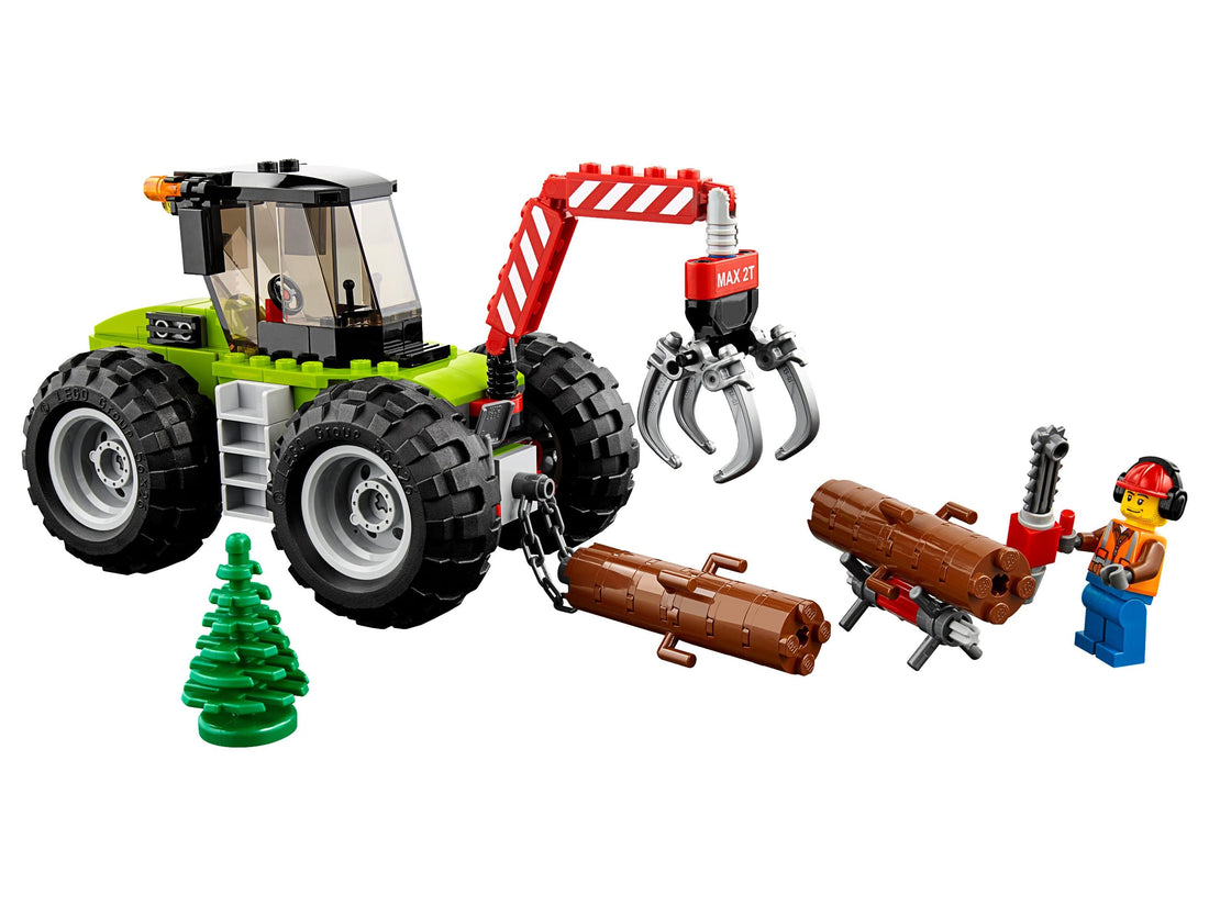 LEGO Set 60181-1 Forest Tractor Alternate build Ideas: Racers, Road Cars, Trucks, and Technic Vehicle Remixes