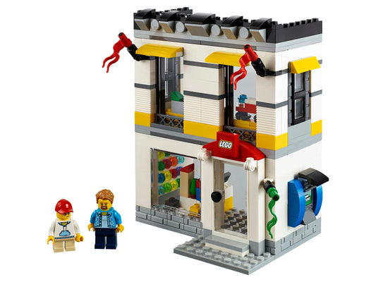 LEGO Set 40305-1 LEGO Brand Store Alternate build Ideas: Townhouses, Modular Rooms, and Neighborhood Rebuilds